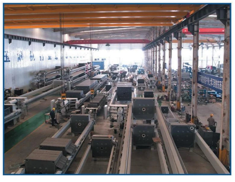 Filter press assembly line