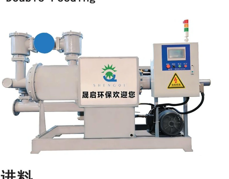 Filter press feed-pump skid
