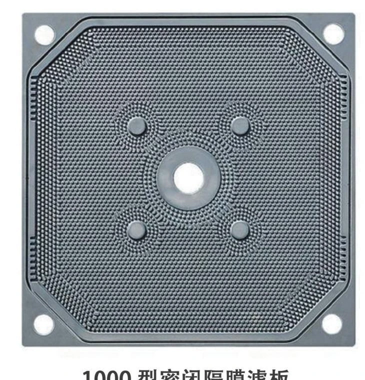 1000-type closed diaphragm filter plate