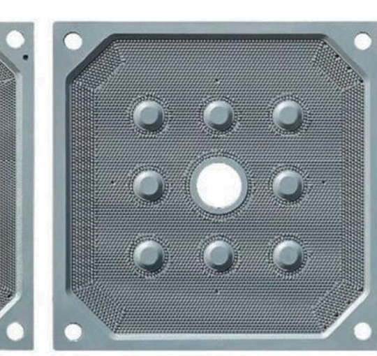 Small closed-style filter plate