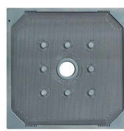 Small recessed filter plate