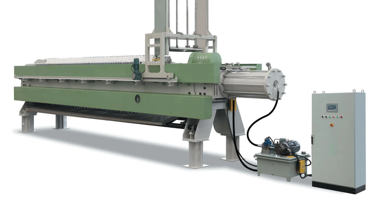 Green automatic filter press configuration